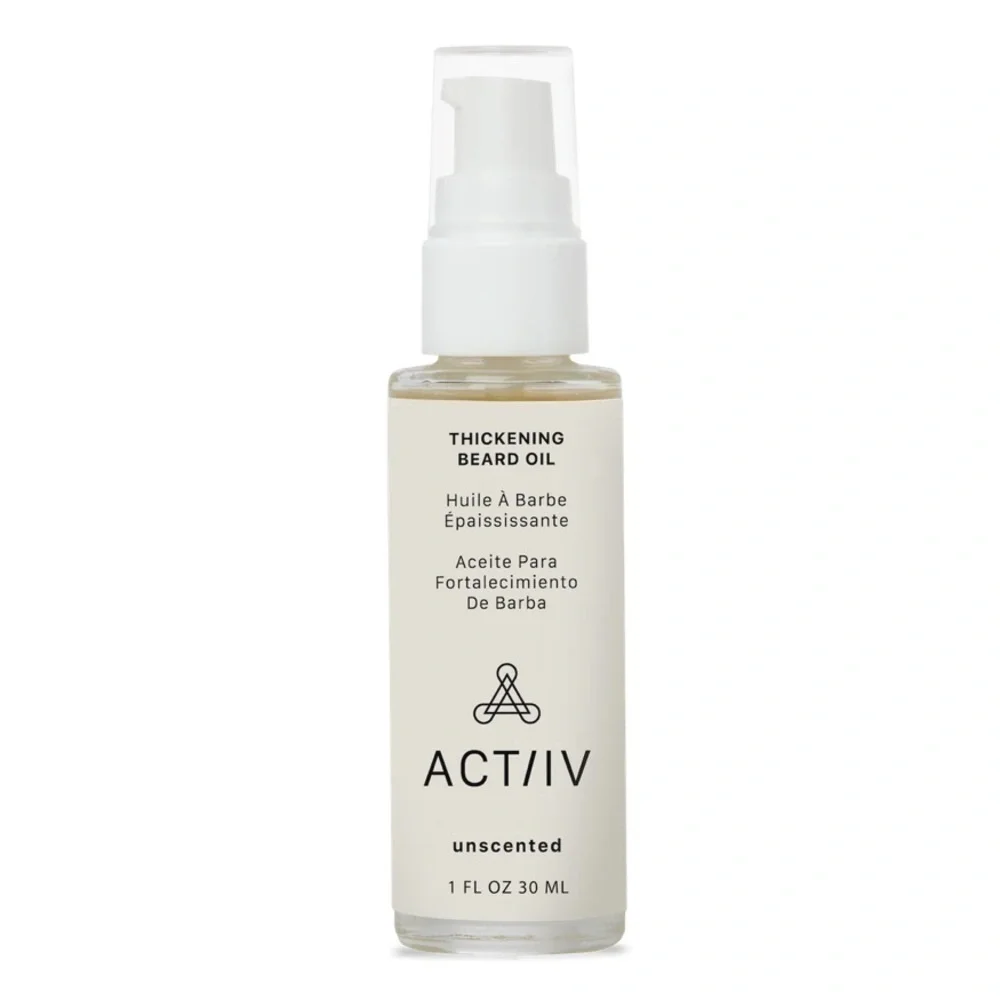 ACT/ IV THICKENING BEARD OIL - UNSCENTED new in box